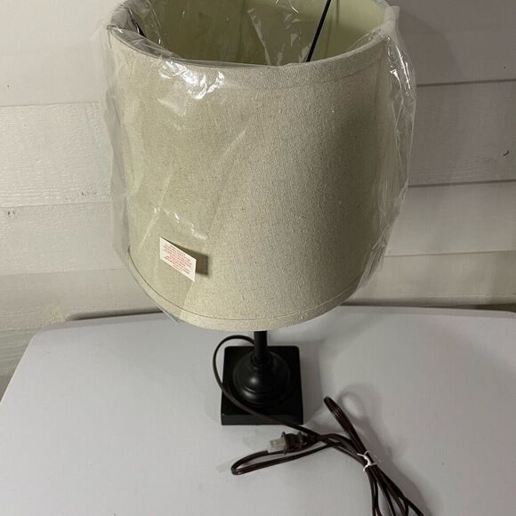 New! Lime light| brown stick| Side table Lamp - Picture 5 of 12